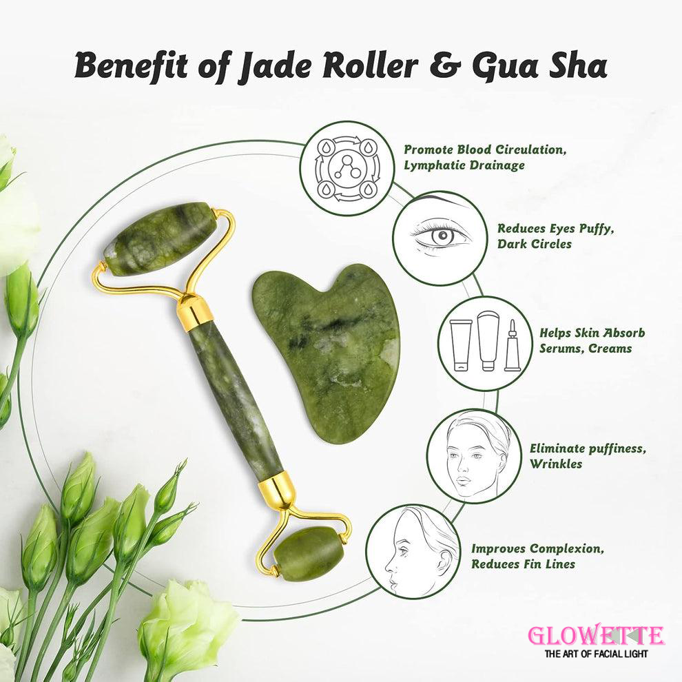 Gua-Sha Stone Roller – Natural Beauty, Ancient Wisdom